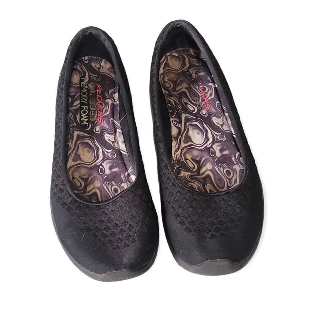 Sketchers Slip On Black Memory Foam